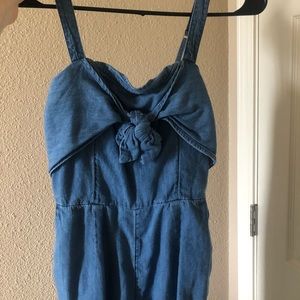 Women’s size M denim romper